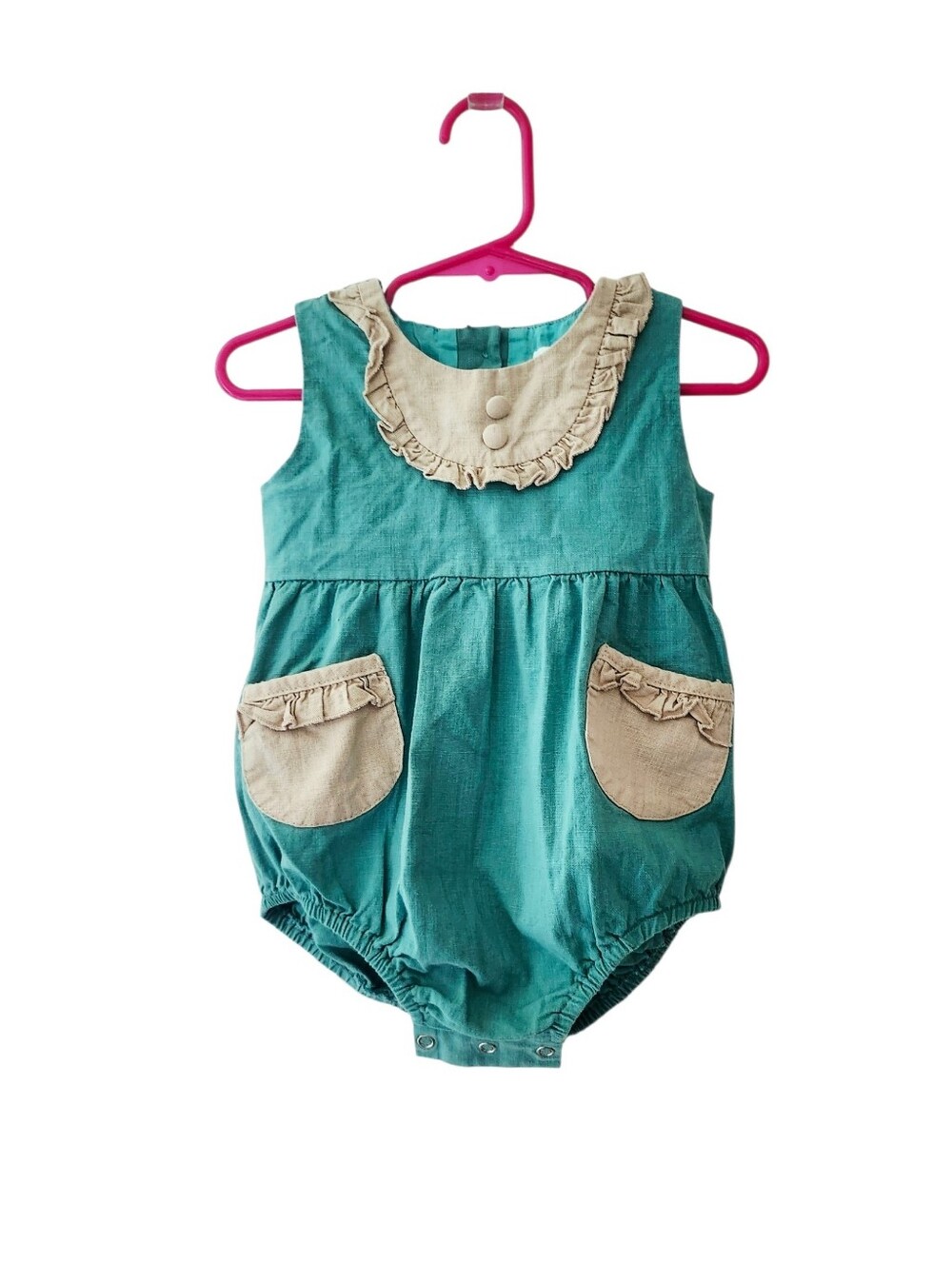 Ruffle Baby Romper